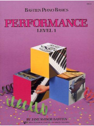 Bastien Piano Basics: Performance Level 1 (noty na sólo klavír)