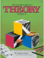 Bastien Piano Basics: Theory Level 3 (noty na sólo klavír)