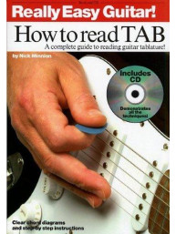Really Easy Guitar! How To Read TAB (noty, tabulatury na kytaru) (+audio)