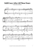 It's Easy To Play: Paul Simon (noty na sólo klavír)