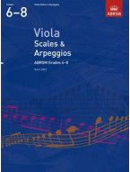 ABRSM: Viola Scales & Arpeggios - Grades 6-8 (2012) (noty na violu)
