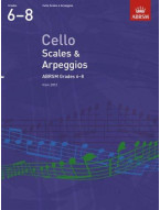 ABRSM: Cello Scales & Arpeggios - Grades 6-8 (2012) (noty na violoncello)