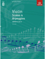 ABRSM: Violin Scales & Arpeggios - Grade 8 (2012) (noty na housle)