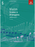 ABRSM: Violin Scales & Arpeggios - Grade 5 (2012) (noty na housle)