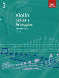 ABRSM: Violin Scales & Arpeggios - Grade 3 (2012) (noty na housle)