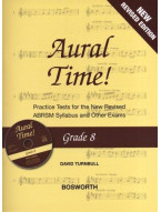 David Turnbull: Aural Time! - Grade 8 (ABRSM Syllabus 2011) (noty na zpěv, klavír) (+audio)