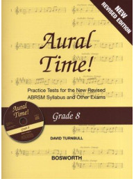 David Turnbull: Aural Time! - Grade 8 (ABRSM Syllabus 2011) (noty na zpěv, klavír) (+audio)