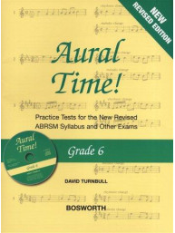 David Turnbull: Aural Time! - Grade 6 (ABRSM Syllabus 2011) (noty na zpěv, klavír) (+audio)