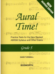 David Turnbull: Aural Time! - Grade 5 (ABRSM Syllabus 2011) (noty na zpěv, klavír)