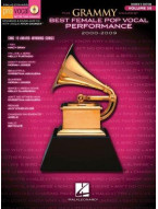 The Grammy Awards: Best Female Pop Vocal Performance 2000-2009 (noty, melodická linka, akordy) (+audio)