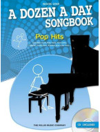 A Dozen A Day Songbook: Pop Hits 1 (noty na sólo klavír) (+audio)