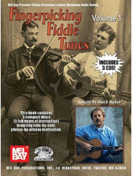 Fingerpicking Fiddle Tunes - Volume 1 (noty, tabulatury na kytaru) (+audio)