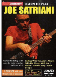 Lick Library: Learn To Play Joe Satriani (video škola hry na kytaru)
