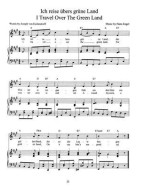 Songs of Germany (noty na klavír, zpěv, akordy na kytaru)