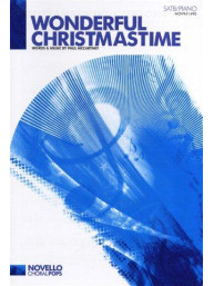Paul McCartney: Wonderful Christmastime - SATB/Piano (noty pro sborový zpěv, klavír) - SADA 5 ks