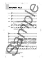 Abba: Mamma Mia - SATB/Piano (noty pro sborový zpěv, klavír) - SADA 5 ks