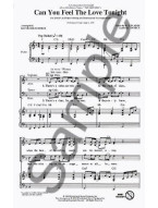 Elton John: Can You Feel The Love Tonight (The Lion King) (SATB) (noty pro sborový zpěv, klavír) - SADA 5 ks