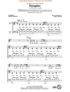 John Lennon: Imagine - SATB (noty pro sborový zpěv) - SADA 5 ks