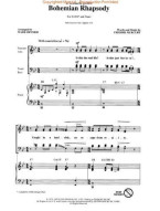 Queen: Bohemian Rhapsody - SATB (noty pro sborový zpěv) - SADA 5 ks