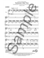 Adele: Someone Like You - SATB (noty pro sborový zpěv, klavír) - SADA 5 ks