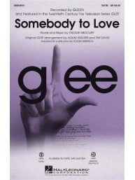 Queen: Somebody To Love (Glee) - SATB (noty pro sborový zpěv) - SADA 5 ks