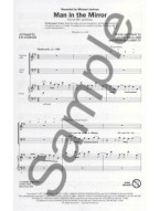 Michael Jackson: Man In The Mirror - SATB (noty pro sborový zpěv, klavír) - SADA 5 ks
