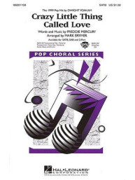 Queen: Crazy Little Thing Called Love (SATB) (noty pro sborový zpěv) - SADA 5 ks