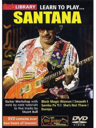 Lick Library: Learn To Play Santana (video škola hry na kytaru)