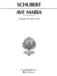 Franz Schubert: Ave Maria (noty na sólo klavír)