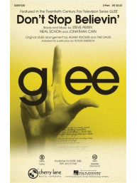 Journey: Don't Stop Believin' (Glee) - 2 Part (noty pro dvojhlasý zpěv) - SADA 5 ks