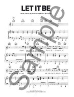 The Beatles: Let It Be (noty na klavír, zpěv, akordy na kytaru)