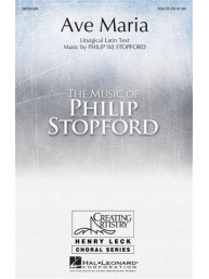 Philip Stopford: Ave Maria (SATB) (noty pro sborový zpěv, klavír) - SADA 5 ks