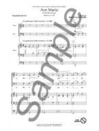 Philip Stopford: Ave Maria (SATB) (noty pro sborový zpěv, klavír) - SADA 5 ks