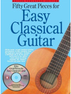 50 Great Pieces For Easy Classical Guitar (noty, tabulatury na kytaru) (+audio)