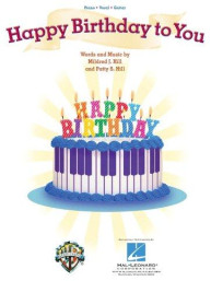 Happy Birthday To You (noty na klavír, zpěv, akordy na kytaru)