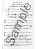 Alain Boublil/Claude-Michel Schönberg: Miss Saigon - Choral Suite (noty pro sborový zpěv)