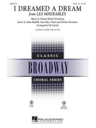 I Dreamed A Dream (Les Miserables) (SATB) (noty pro sborový zpěv, klavír) - SADA 5 ks