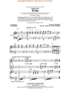 Andrew Lloyd Webber: Medley From Evita (SATB) (noty pro sborový zpěv, klavír) - SADA 5 ks