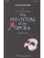 Andrew Lloyd Webber: Masquerade (The Phantom Of The Opera) - SATB/Piano (noty pro sborový zpěv, klavír) - SADA 5 ks