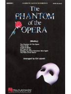 Andrew Lloyd Webber: The Phantom Of The Opera (Choral Medley) - SATB (noty pro sborový zpěv, klavír) - SADA 5 ks