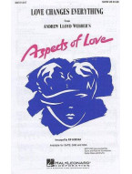 Andrew Lloyd Webber: Love Changes Everything (Aspects Of Love) - SATB (noty pro sborový zpěv, klavír) - SADA 5 ks