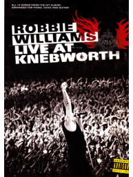 Robbie Williams: Live At Knebworth (noty na klavír, zpěv, akordy)