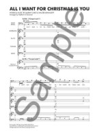 Mariah Carey: All I Want For Christmas Is You (SATB A Cappella) (noty pro sborový zpěv) - SADA 5 ks