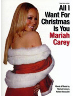 Mariah Carey: All I Want For Christmas Is You (noty na klavír, zpěv, akordy na kytaru)