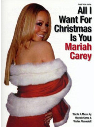 Mariah Carey: All I Want For Christmas Is You (noty na klavír, zpěv, akordy na kytaru)