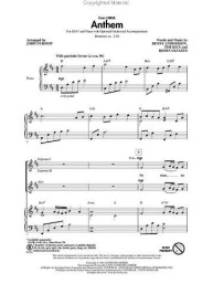 Josh Groban: Anthem (Chess) - SSA (noty pro sborový zpěv, klavír) - SADA 5 ks