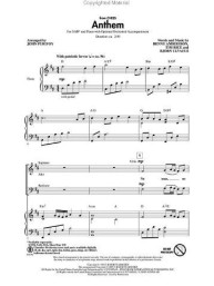 Josh Groban: Anthem (Chess) - SAB (noty pro sborový zpěv, klavír) - SADA 5 ks