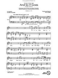Billy Joel: And So It Goes (SSA) (noty pro sborový zpěv) - SADA 5 ks