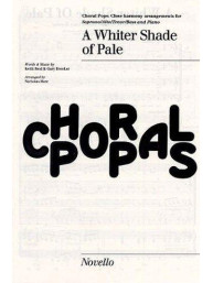 Procol Harum: A Whiter Shade Of Pale (SATB/Piano) (noty pro sborový zpěv, klavír) - SADA 5 ks