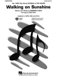 Katrina & The Waves: Walking On Sunshine (SATB) (noty pro sborový zpěv) - SADA 5 ks